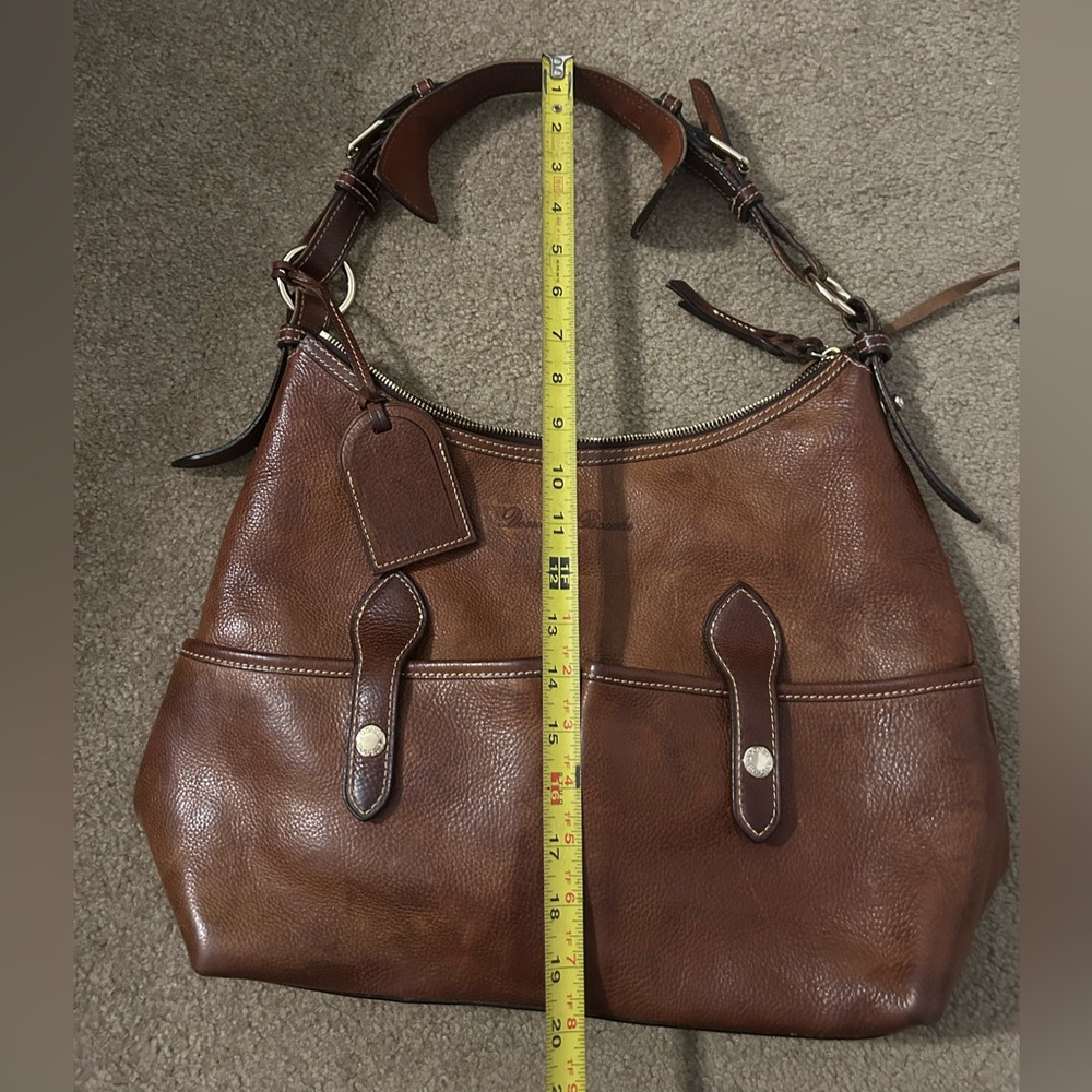 Dooney and bourke Brown Leather Shoulder Bag - Picture 11 of 12
